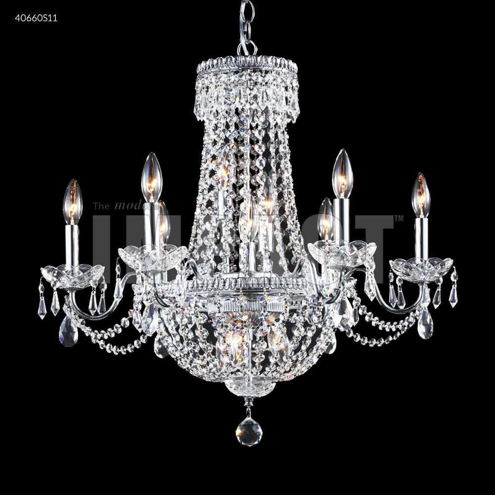 Imperial 12 Light Chandelier in Silver James R. Moder Canada