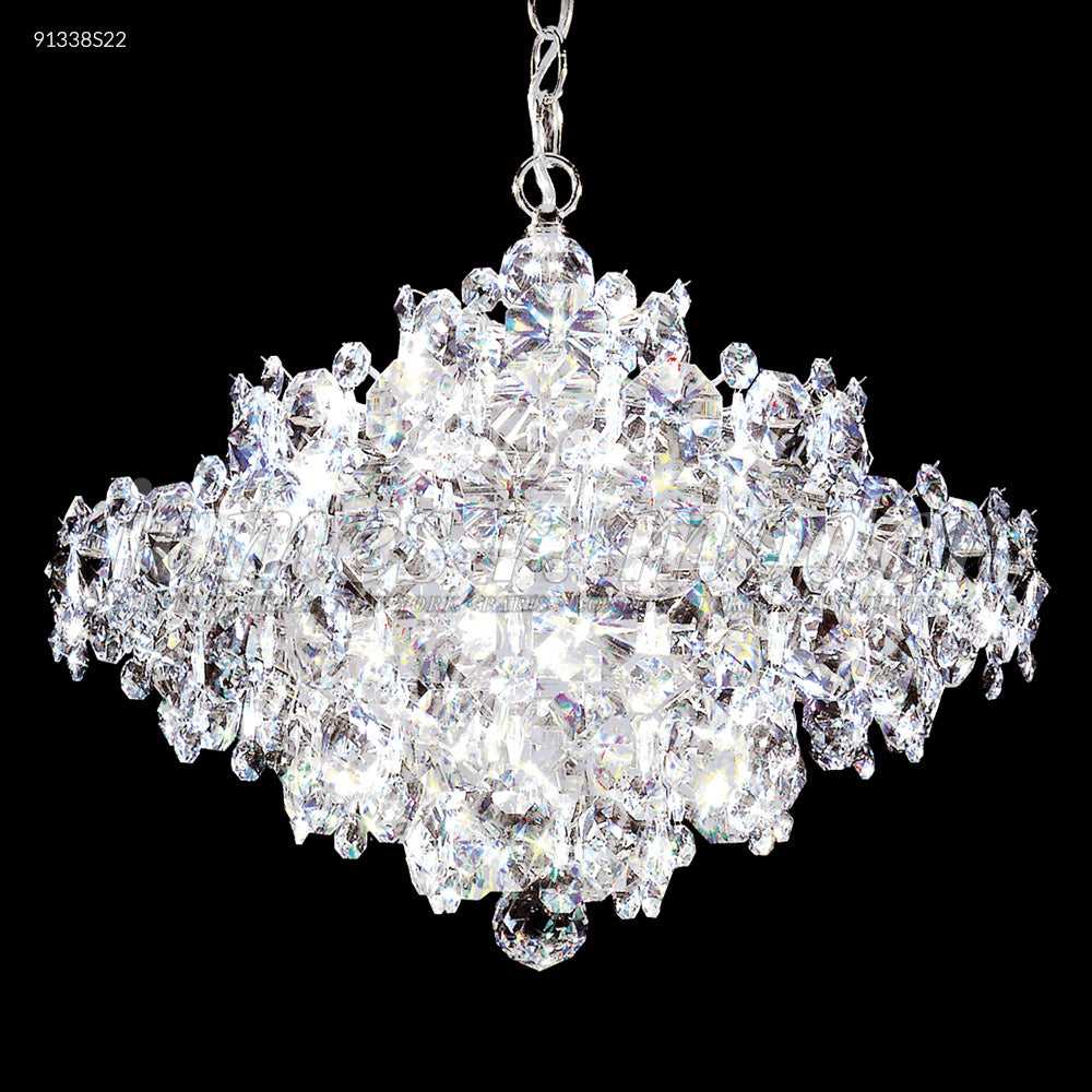 Continental Fashion 25 Light Chandelier in Silver James R. Moder Canada