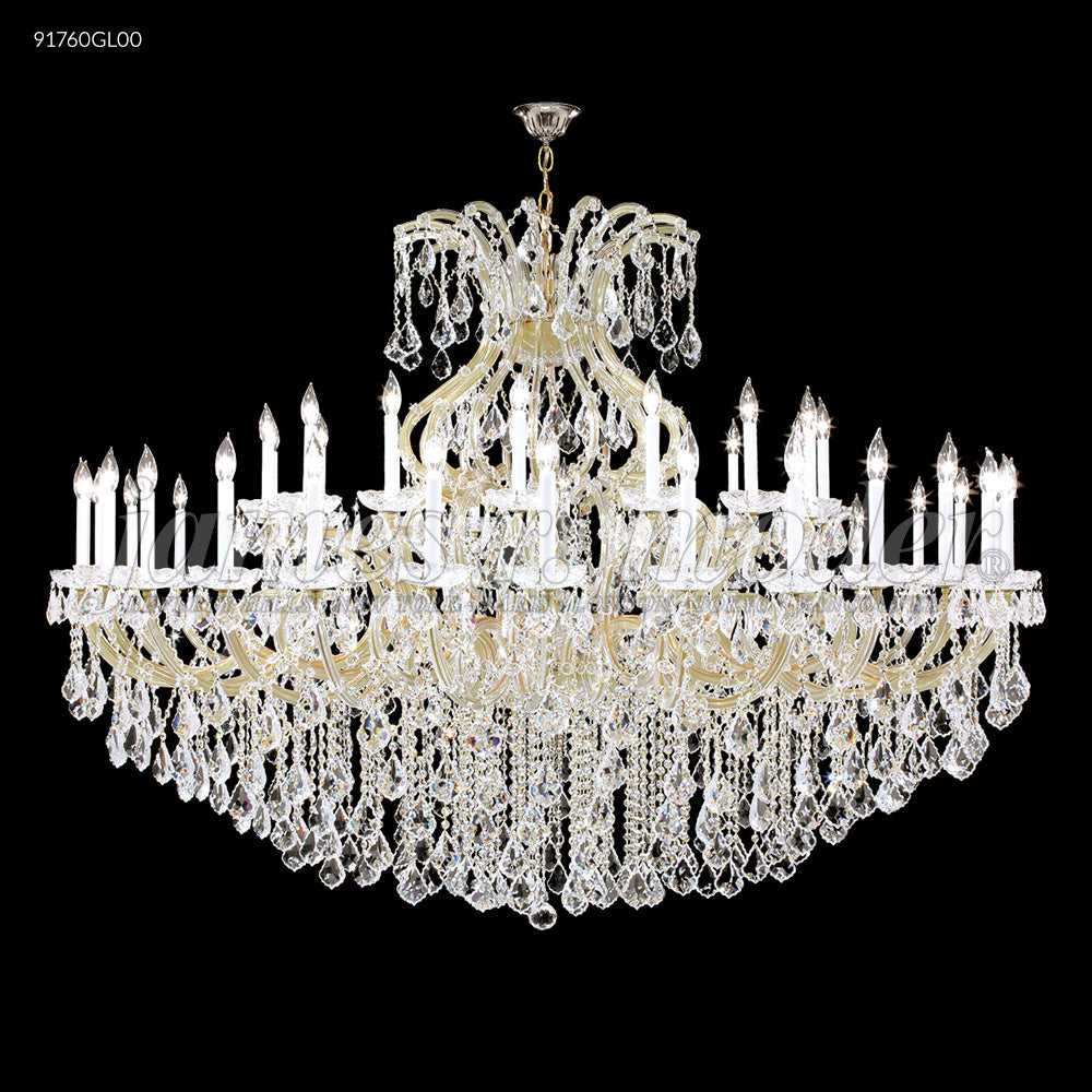Maria Theresa Grand 49 Light Chandelier in Gold Lustre James R. Moder Canada