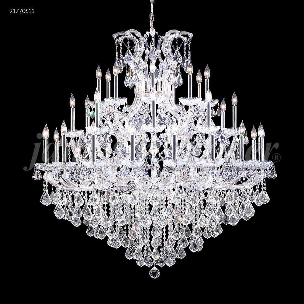 Maria Theresa Grand 37 Light Chandelier in Silver James R. Moder Canada