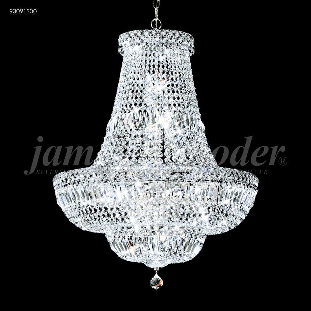 Prestige 22 Light Chandelier in Silver James R. Moder Canada