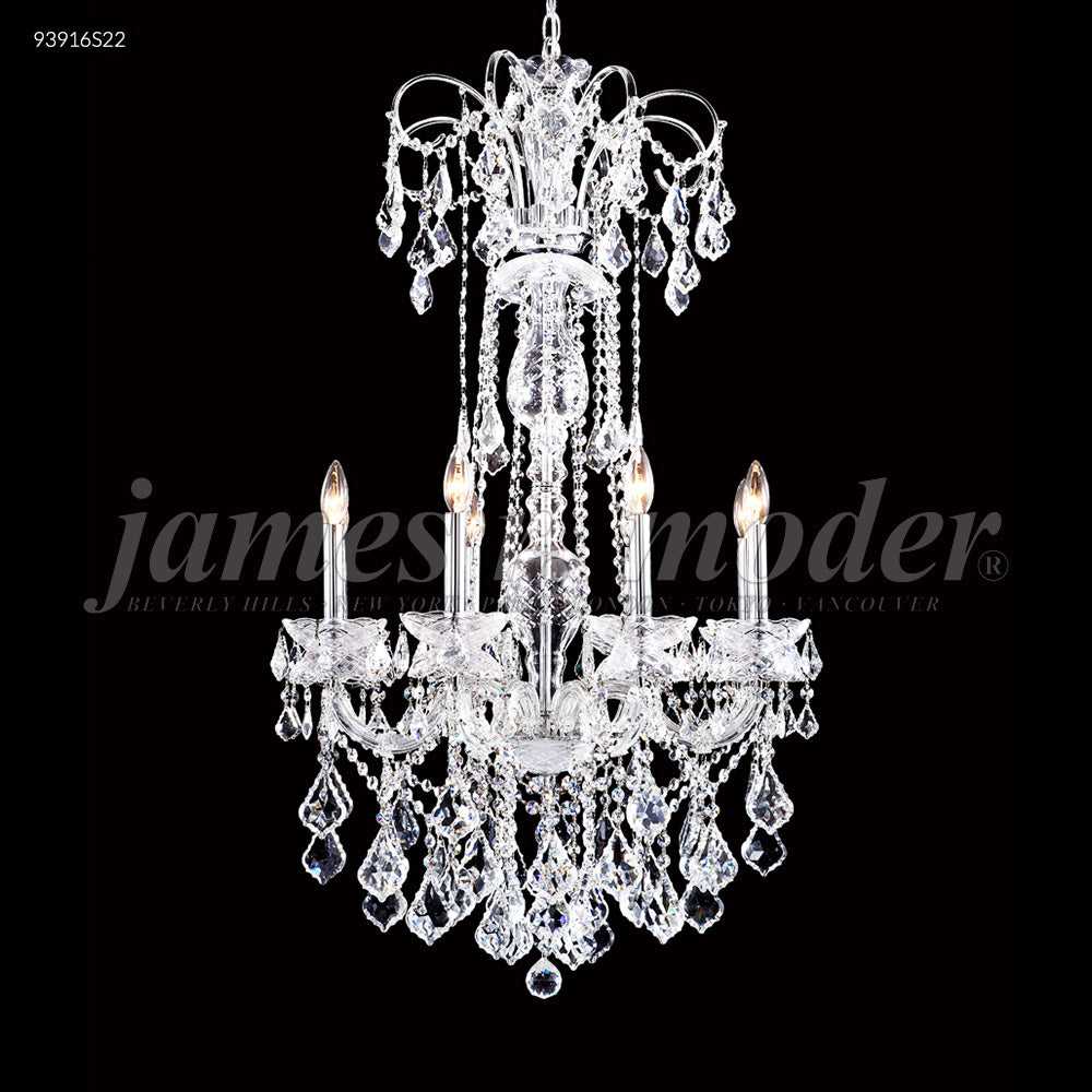 Maria Elena Eight Light Chandelier in Silver James R. Moder Canada