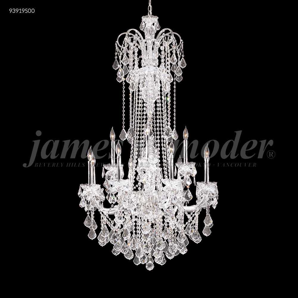 Maria Elena 18 Light Chandelier in Silver James R. Moder Canada