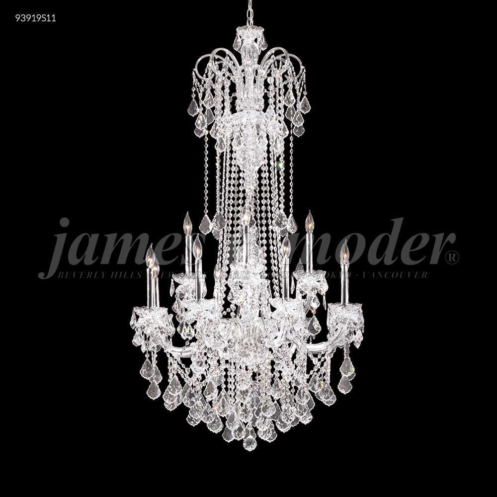 Maria Elena 18 Light Chandelier in Silver James R. Moder Canada