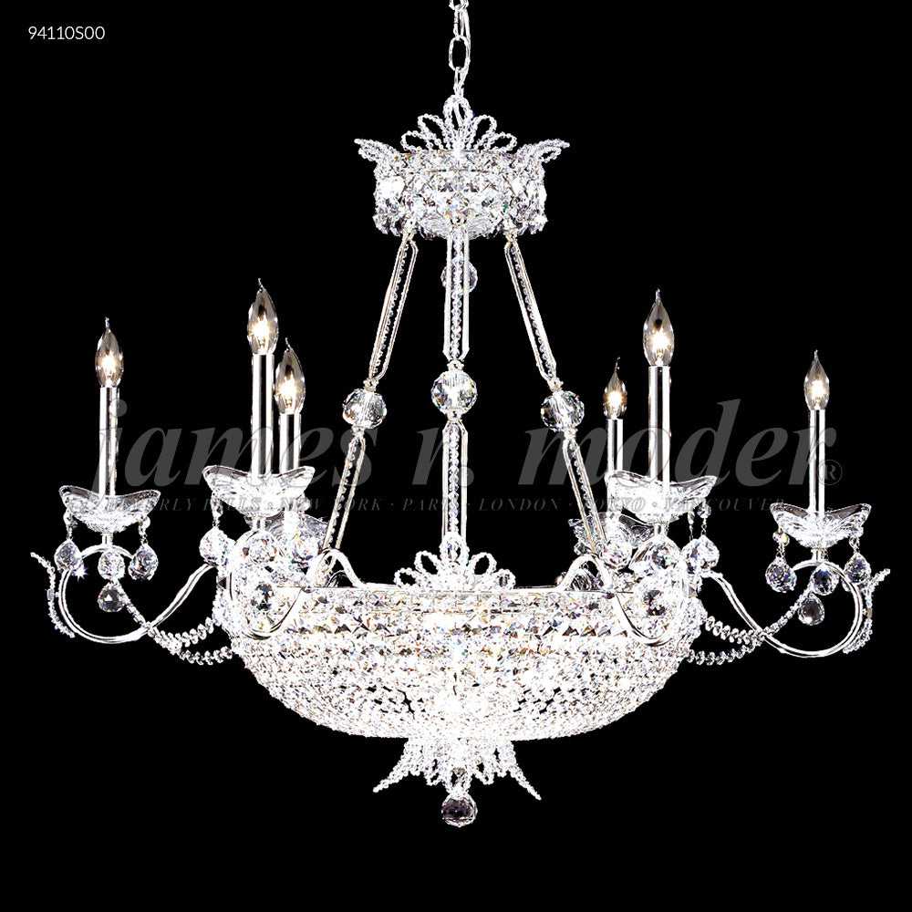 Princess 22 Light Chandelier in Silver James R. Moder Canada