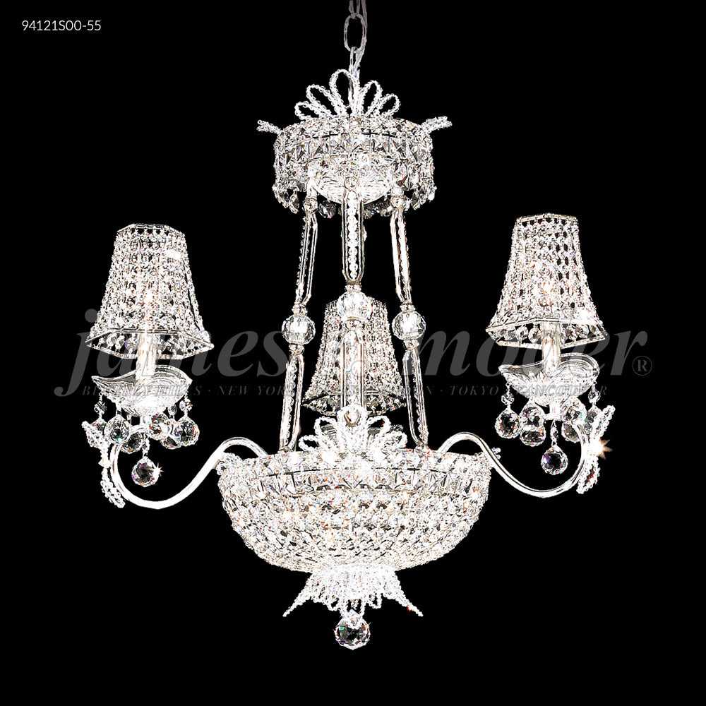Princess Nine Light Chandelier in Silver James R. Moder Canada