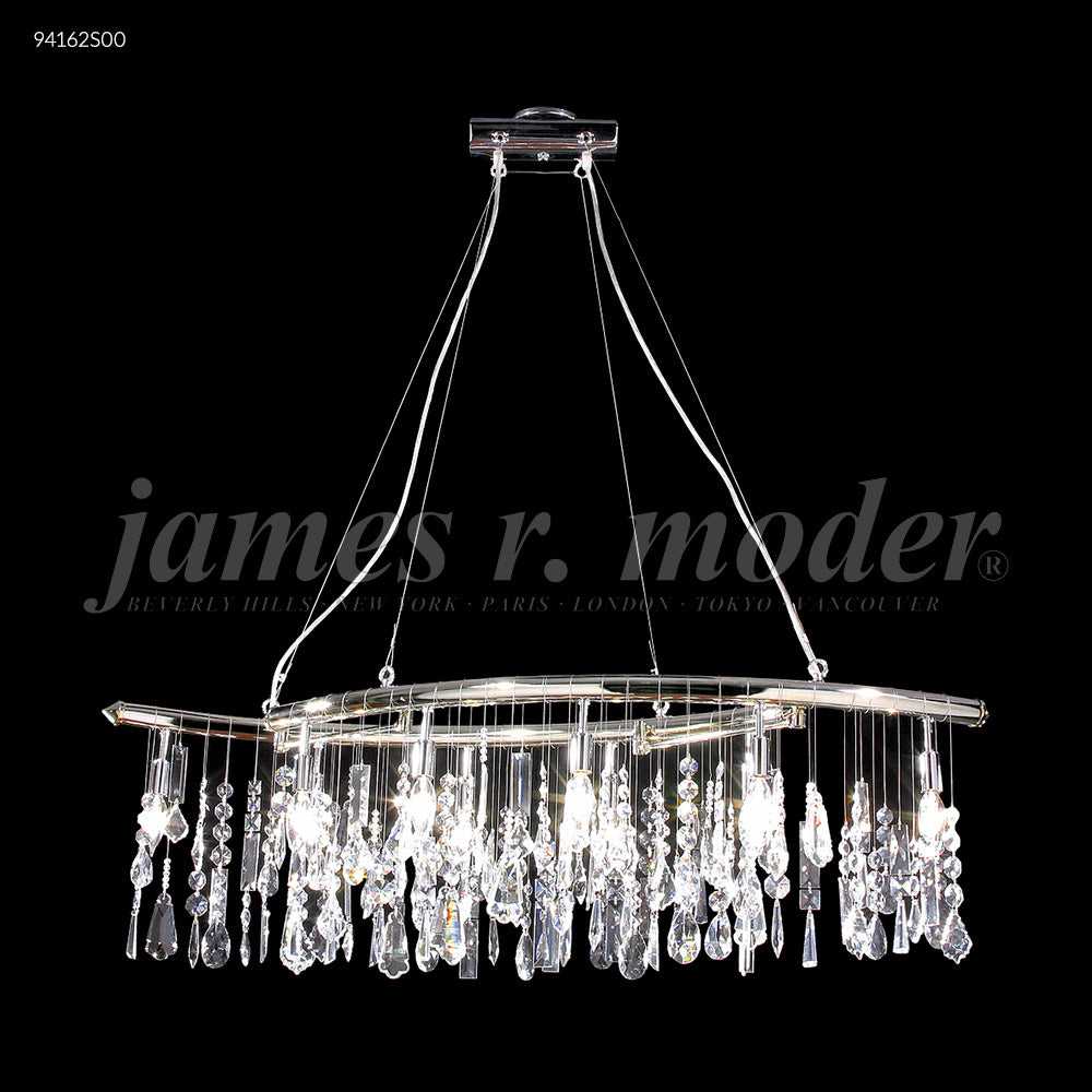 Fashionable Broadway Ten Light Bar in Silver James R. Moder Canada