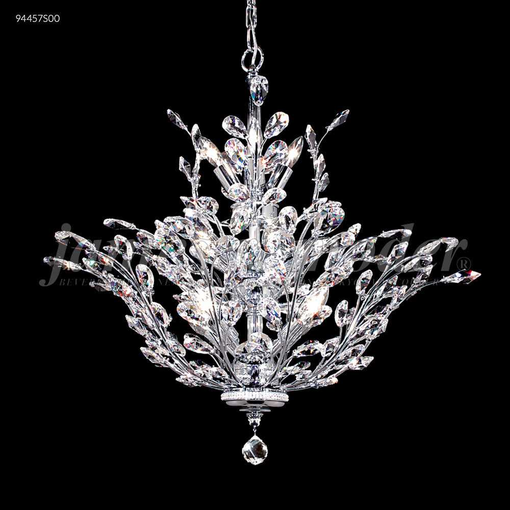 Florale 13 Light Chandelier in Silver James R. Moder Canada