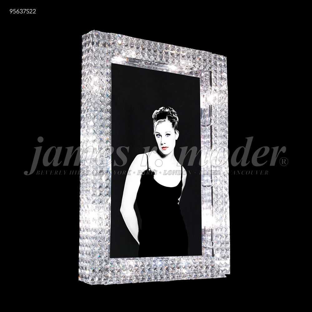 Eclipse Fashion Ten Light Mirror in Silver James R. Moder Canada
