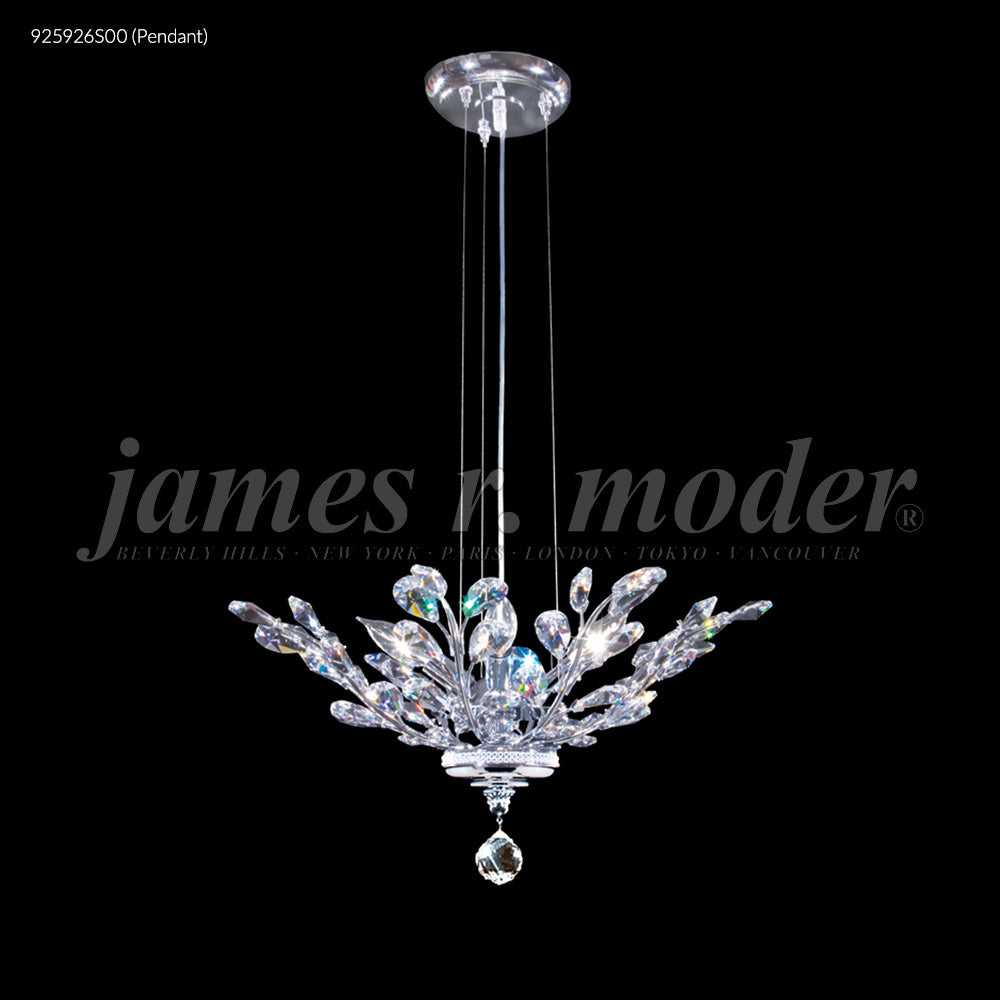 Florale Four Light Dual Mount in Silver James R. Moder Canada