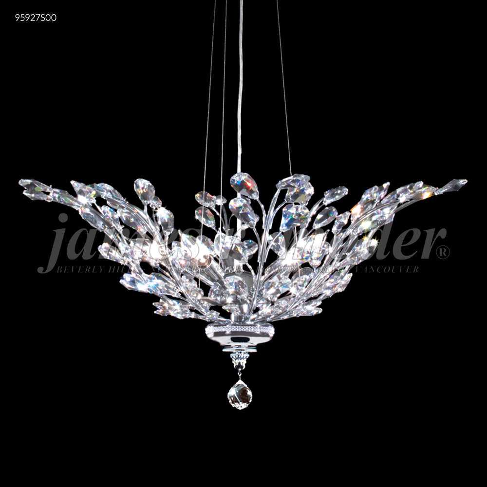 Florale Five Light Pendant in Silver James R. Moder Canada