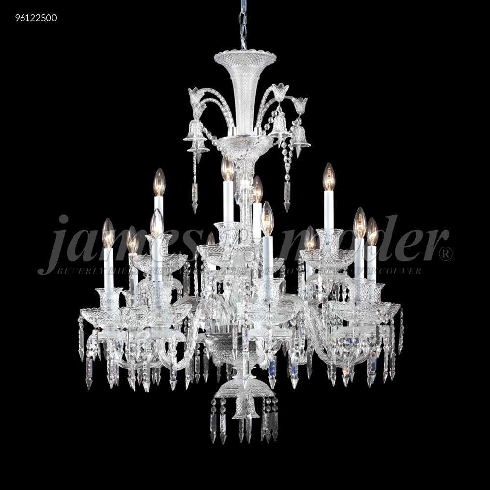 Le Chateau 12 Light Chandelier in Silver James R. Moder Canada