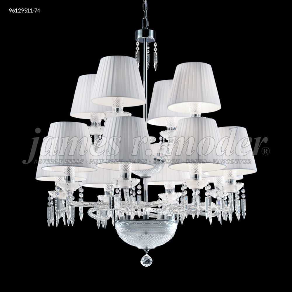 Le Chateau 12 Light Chandelier in Silver James R. Moder Canada