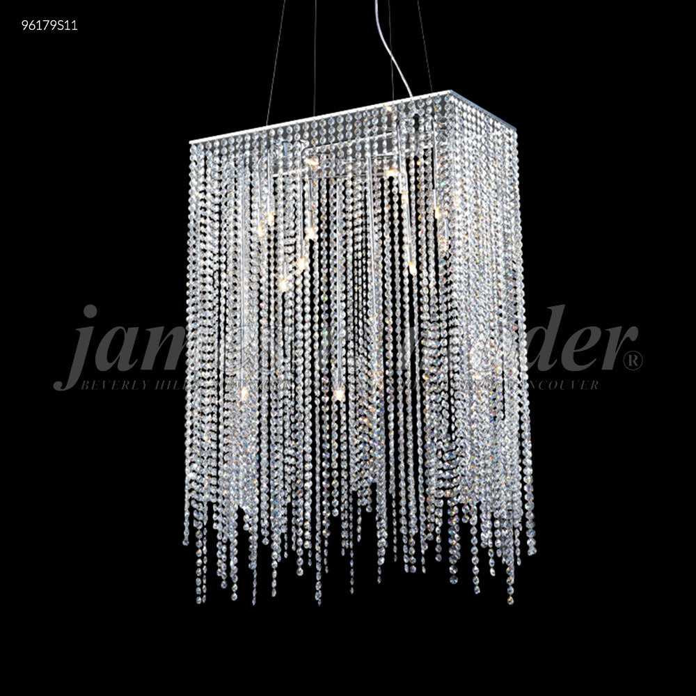 Continental Fashion 16 Light Chandelier in Silver James R. Moder Canada