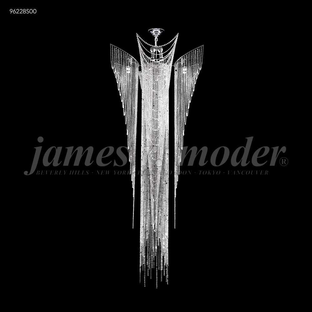 Medallion 16 Light Chandelier in Silver James R. Moder Canada