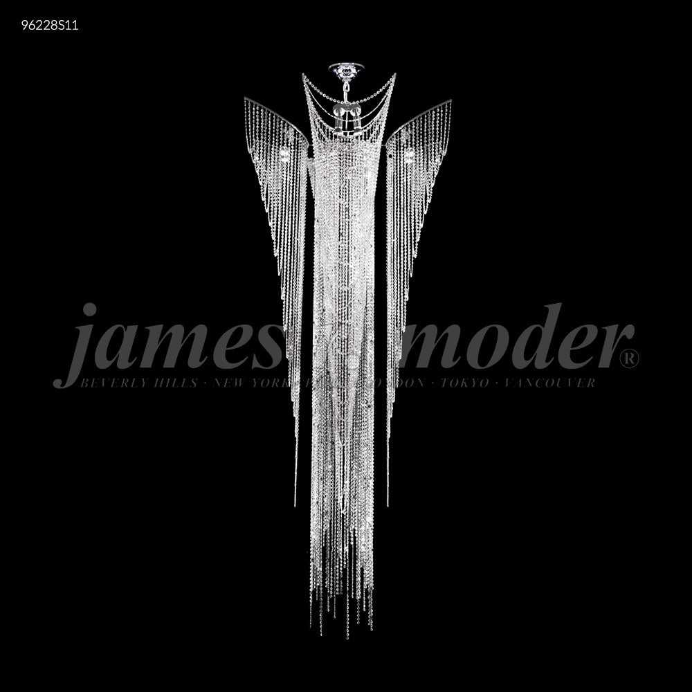 Medallion 16 Light Chandelier in Silver James R. Moder Canada