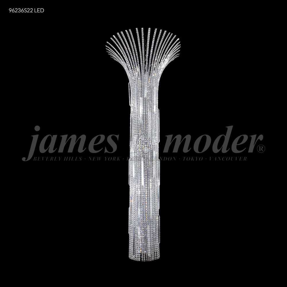 Medallion 32 Light Chandelier in Silver James R. Moder Canada