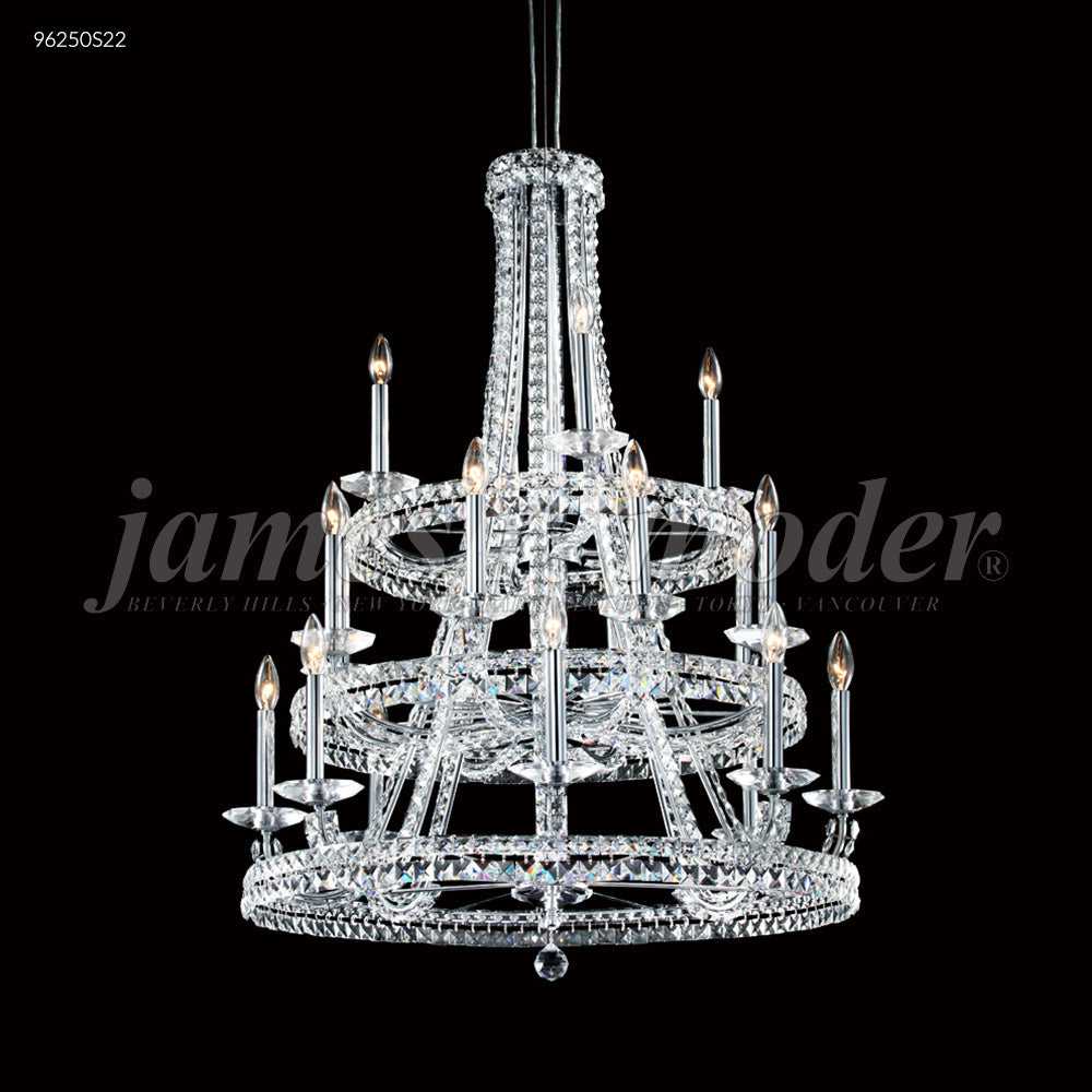 Ashton 20 Light Chandelier in Silver James R. Moder Canada