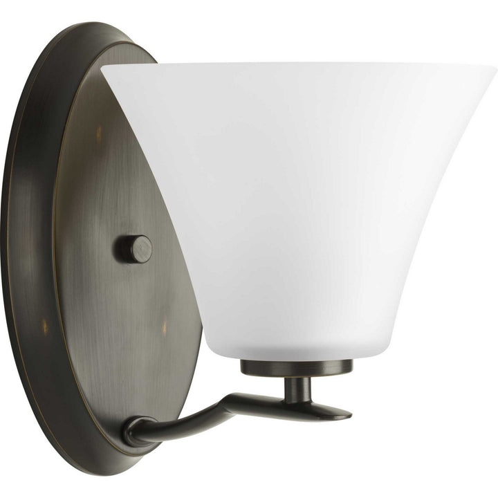Bravo One Light Bath Bracket in Antique Bronze - available from The Lighting Shoppe, trusted by Canadian homeowners