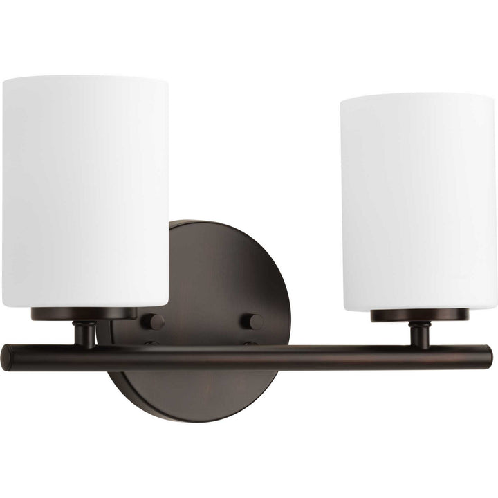 Replay Two Light Bath Bracket in Antique Bronze - available from The Lighting Shoppe, trusted by Canadian homeowners