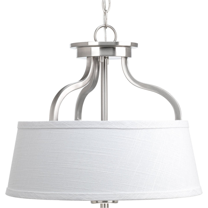Progress Canada - P3720-09 - Two Light Semi-Flush Mount - Arden - Brushed Nickel