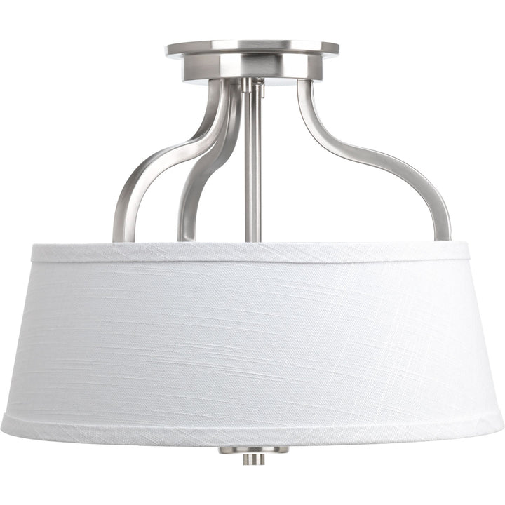 Progress Canada - P3720-09 - Two Light Semi-Flush Mount - Arden - Brushed Nickel