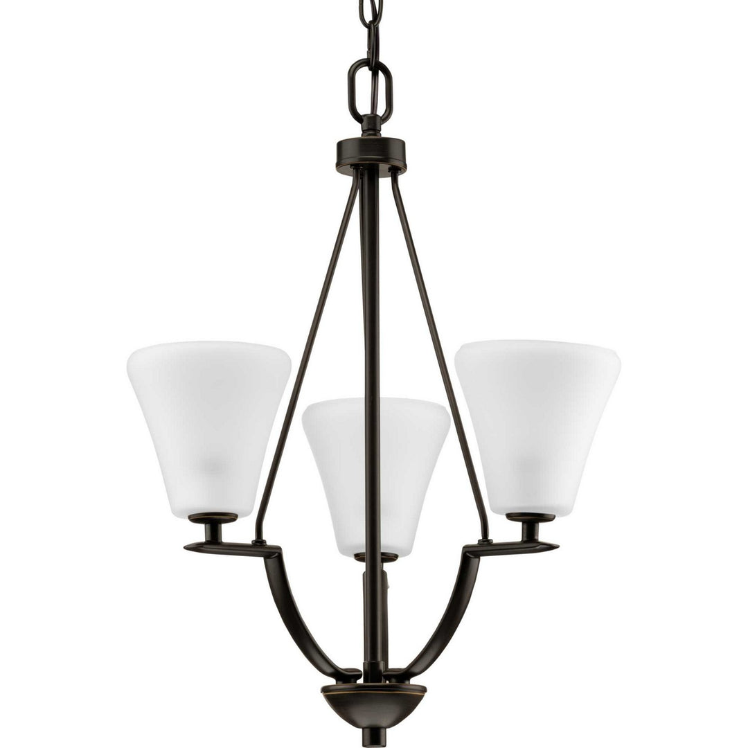 Progress Canada - P3821-20W - Three Light Foyer Pendant - Bravo - Antique Bronze