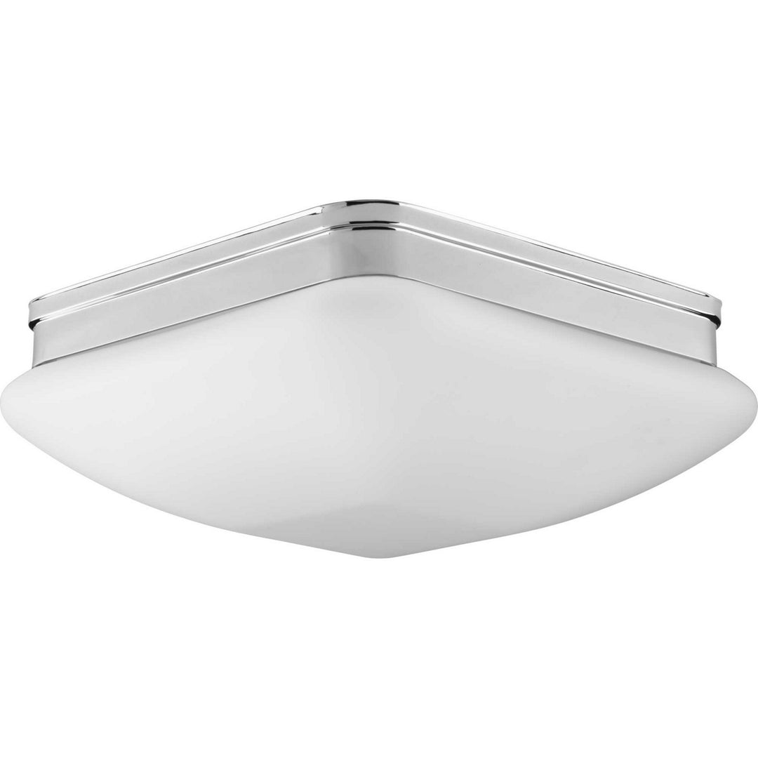 Progress Canada - P3992-15 - Three Light Flush Mount - Appeal - Opal - Polished Chrome