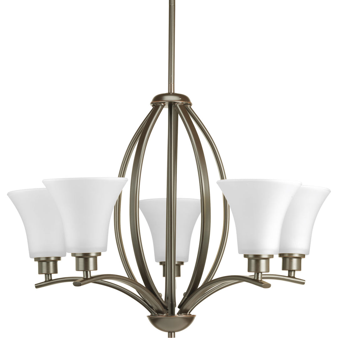 Progress Canada - P4490-20W - Five Light Chandelier - Joy - Antique Bronze