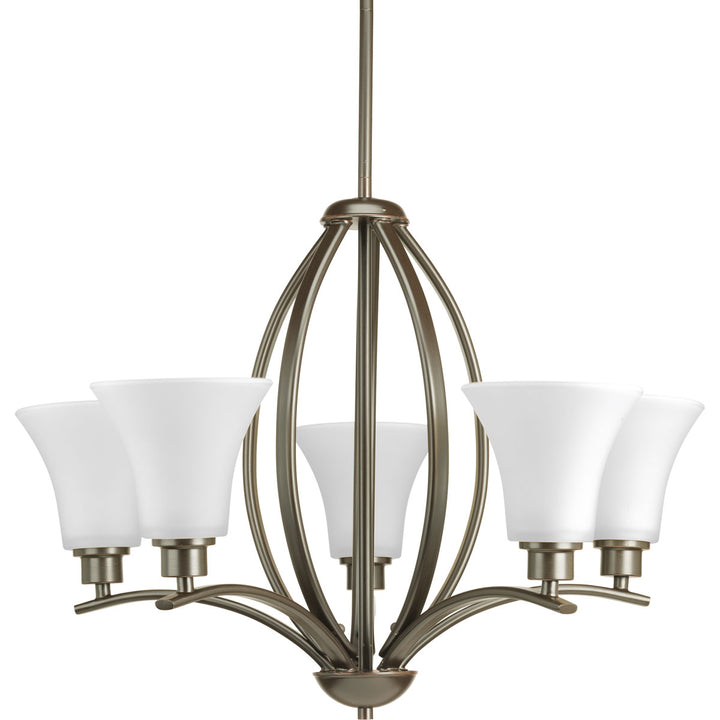 Progress Canada - P4490-20W - Five Light Chandelier - Joy - Antique Bronze