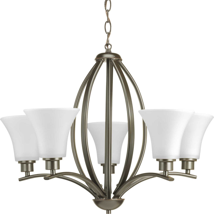 Progress Canada - P4490-20W - Five Light Chandelier - Joy - Antique Bronze