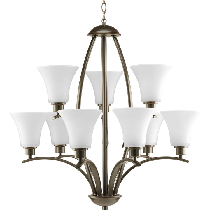 Progress Canada - P4492-20W - Nine Light Chandelier - Joy - Antique Bronze