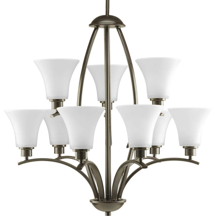 Progress Canada - P4492-20W - Nine Light Chandelier - Joy - Antique Bronze