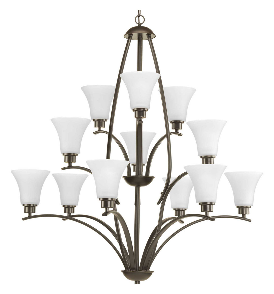 Progress Canada - P4497-20W - 12 Light Chandelier - Joy - Antique Bronze