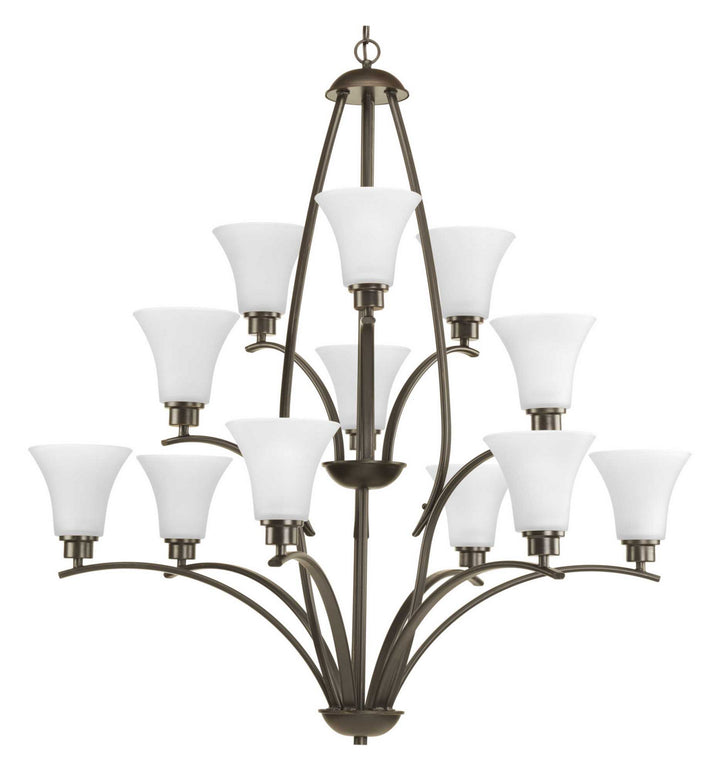 Progress Canada - P4497-20W - 12 Light Chandelier - Joy - Antique Bronze