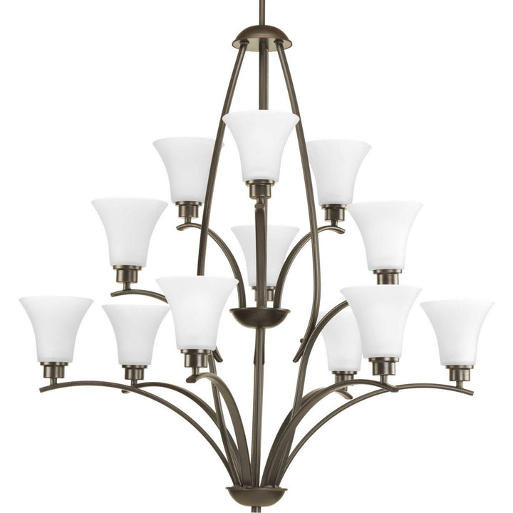 Progress Canada - P4497-20W - 12 Light Chandelier - Joy - Antique Bronze