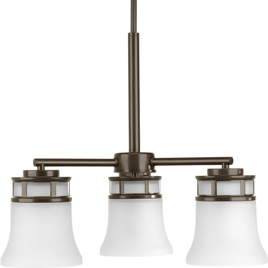 Progress Canada - P4612-20 - Three Light Chandelier - Cascadia - Antique Bronze