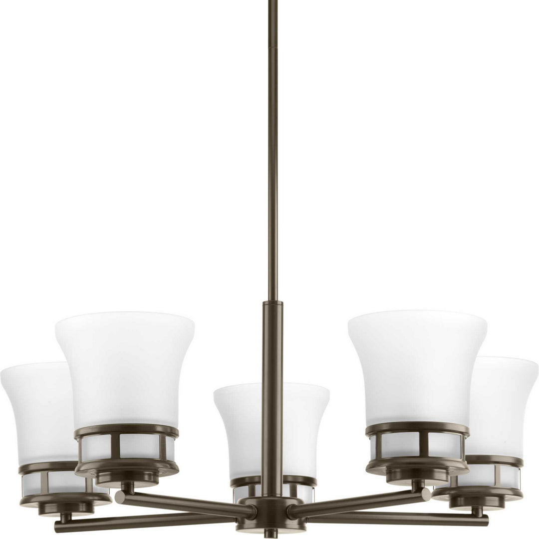 Progress Canada - P4613-20 - Five Light Chandelier - Cascadia - Antique Bronze