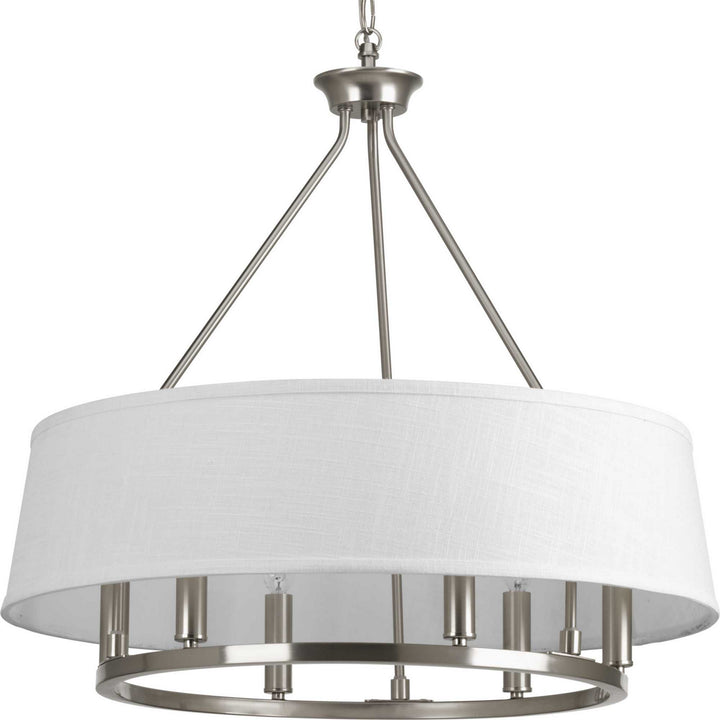 Progress Canada - P4618-09 - Six Light Chandelier - Cherish - Brushed Nickel