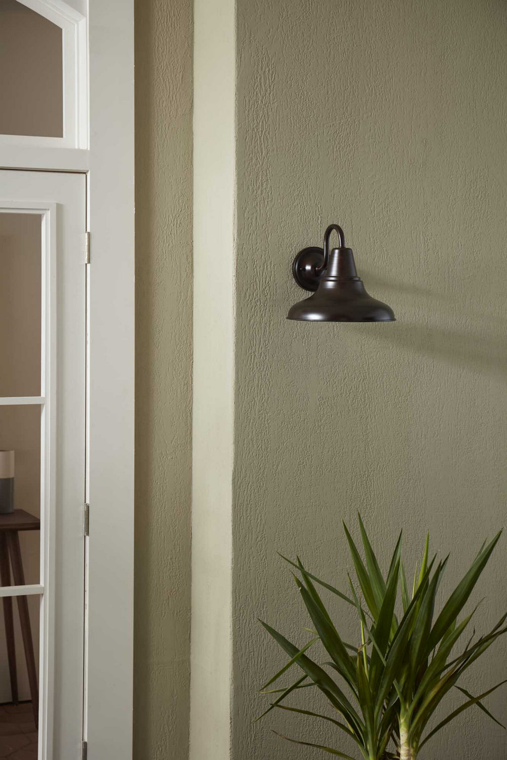 Progress Canada - P5623-20 - One Light Wall Lantern - District - Antique Bronze