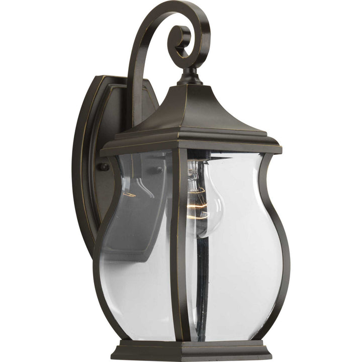 Township One Light Wall Lantern in Oil Rubbed Bronze - available from The Lighting Shoppe, trusted by Canadian homeowners