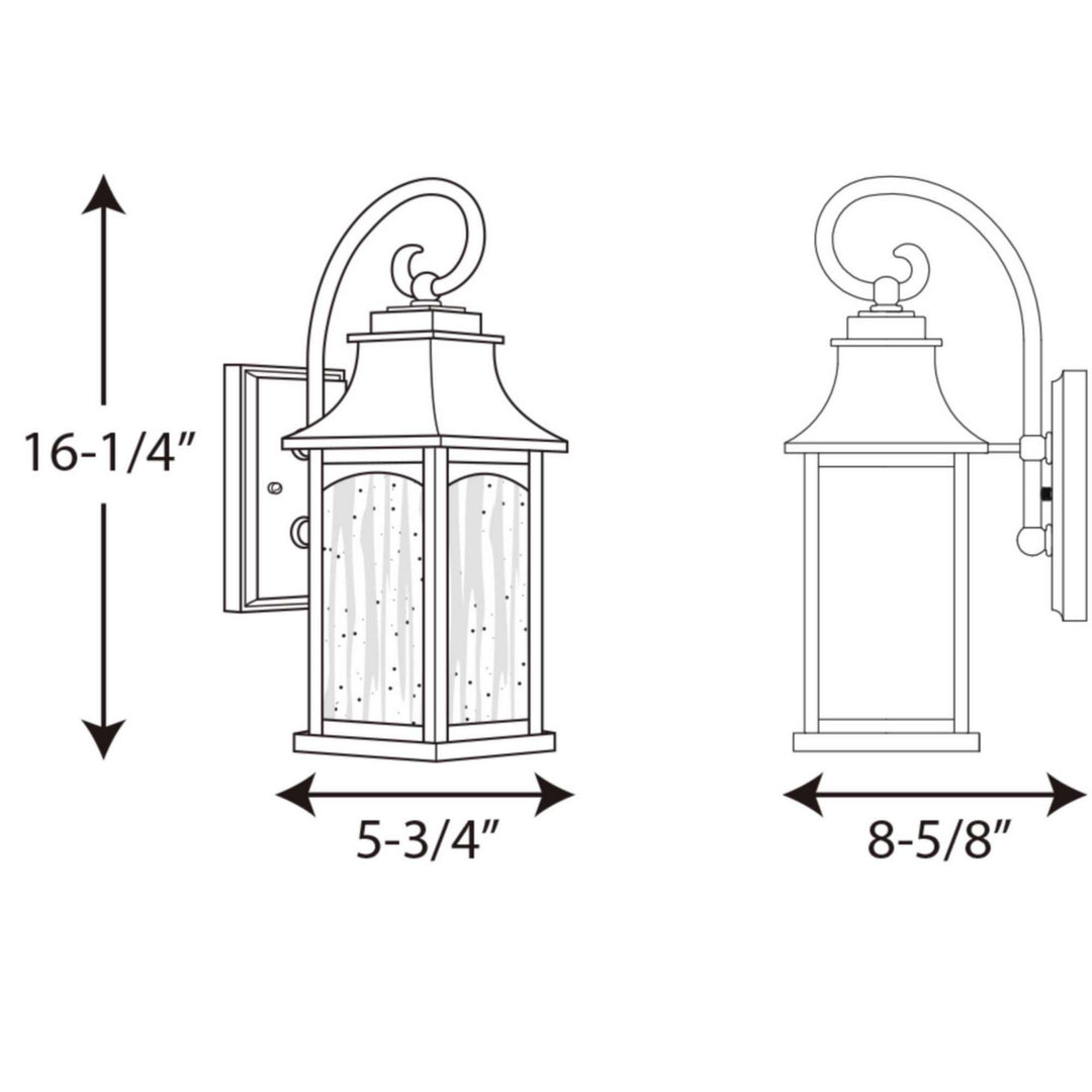 Progress Canada - P5753-108 - One Light Wall Lantern - Maison - Oil Rubbed Bronze