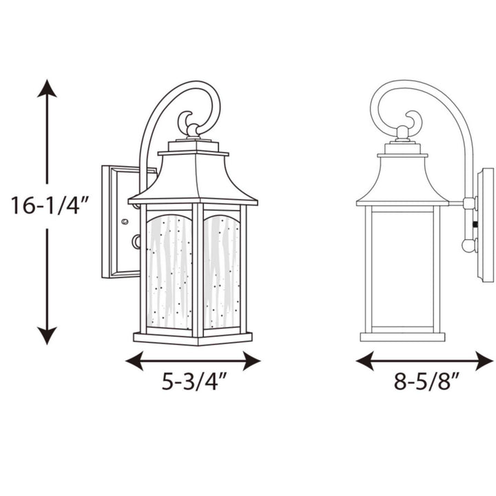 Progress Canada - P5753-108 - One Light Wall Lantern - Maison - Oil Rubbed Bronze