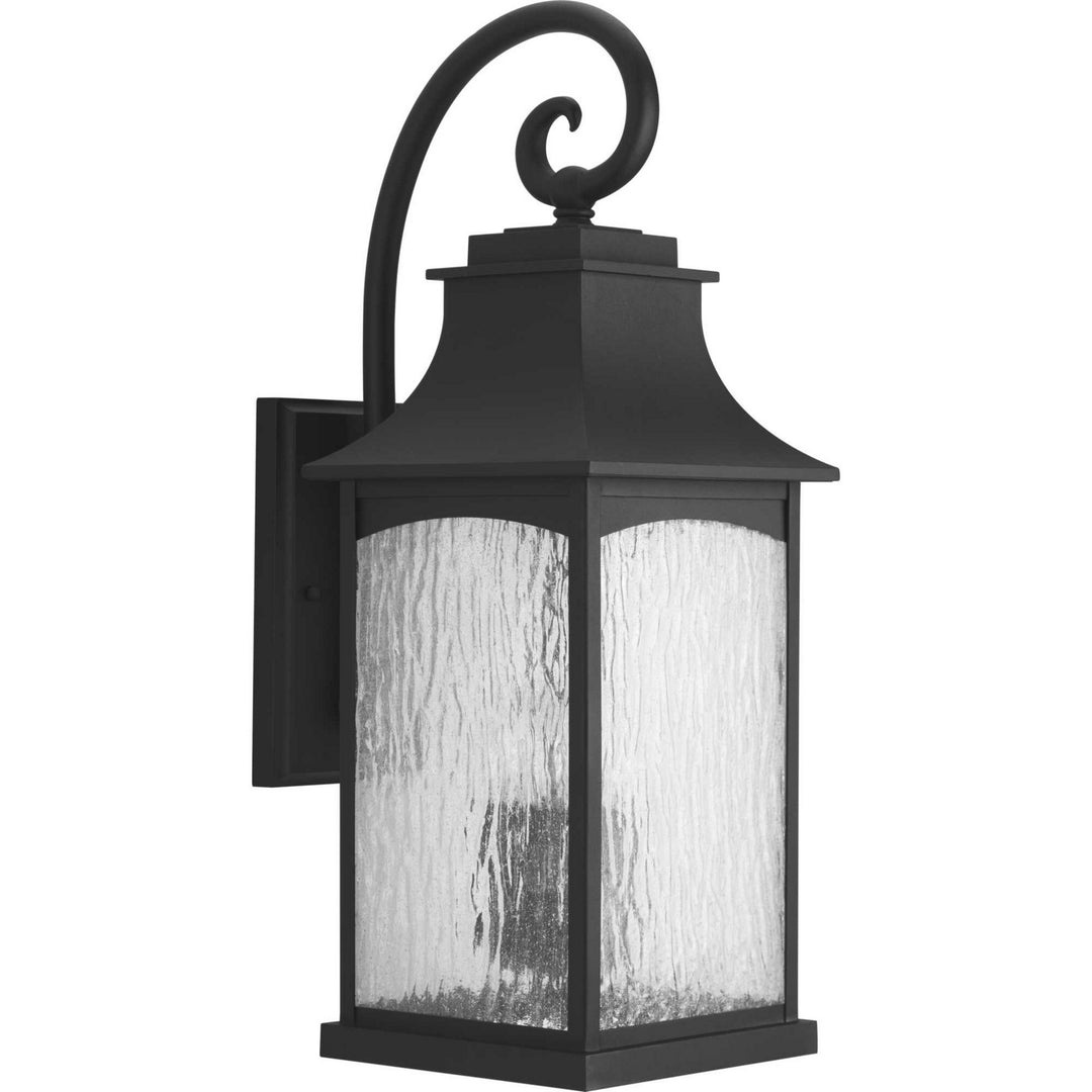 Maison Three Light Large Wall Lantern in Black - available from The Lighting Shoppe, trusted by Canadian homeowners