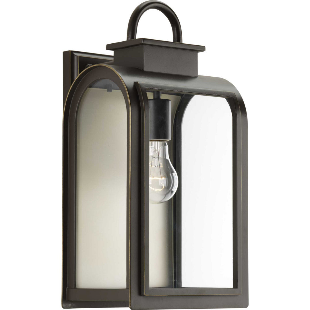 Refuge One Light Wall Lantern in Oil Rubbed Bronze - available from The Lighting Shoppe, trusted by Canadian homeowners