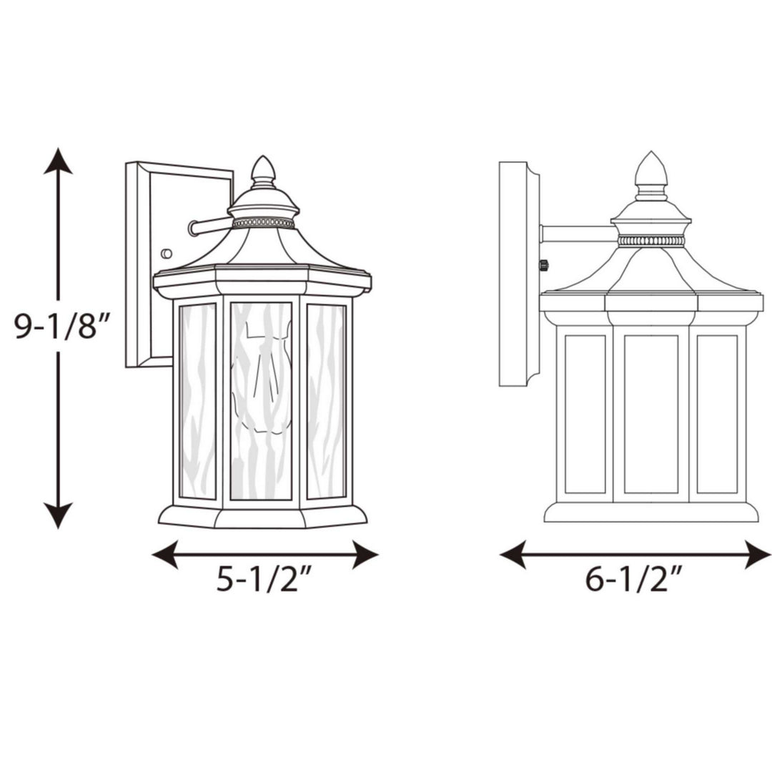 Progress Canada - P6071-20 - One Light Wall Lantern - Edition - Antique Bronze