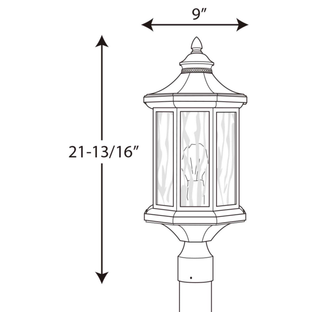 Progress Canada - P6429-20 - One Light Post Lantern - Edition - Antique Bronze