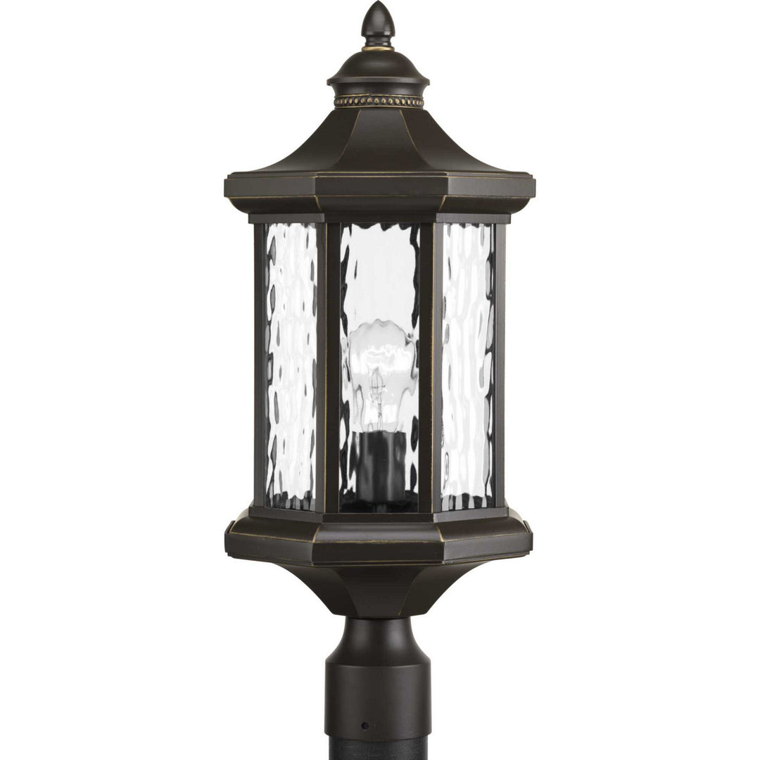 Edition One Light Post Lantern in Antique Bronze - available from The Lighting Shoppe, trusted by Canadian homeowners
