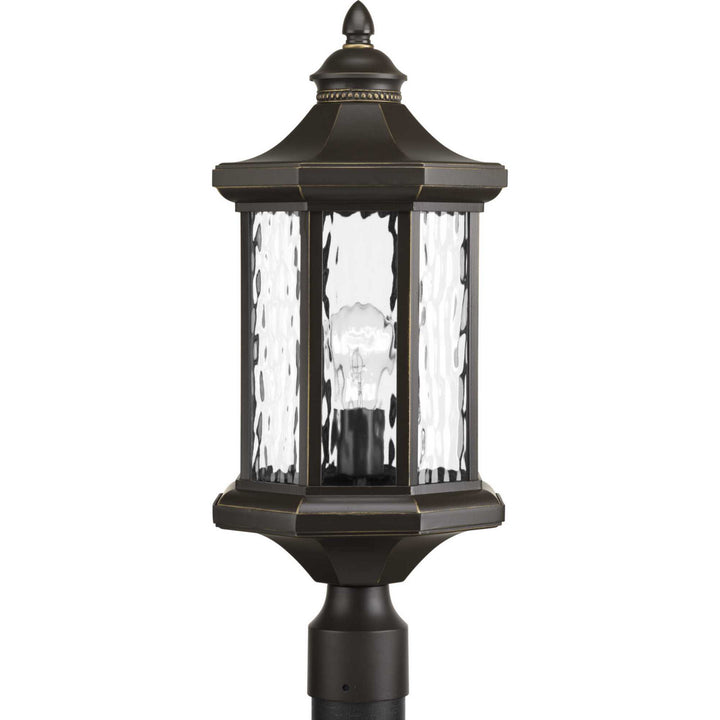 Edition One Light Post Lantern in Antique Bronze - available from The Lighting Shoppe, trusted by Canadian homeowners