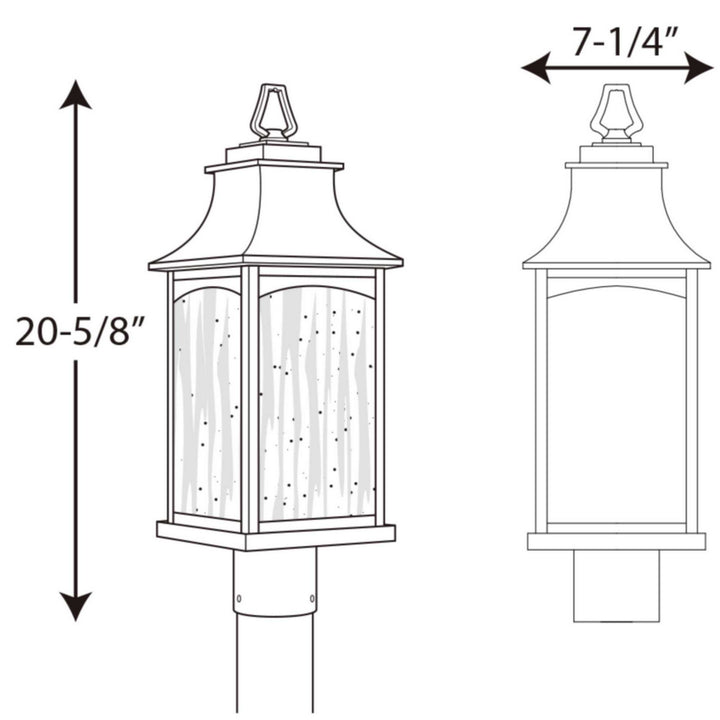 Progress Canada - P6432-108 - Two Light Post Lantern - Maison - Oil Rubbed Bronze